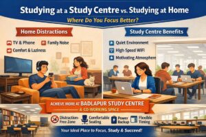 Why Studying in a Good Study Centre is Better Than Studying at Home